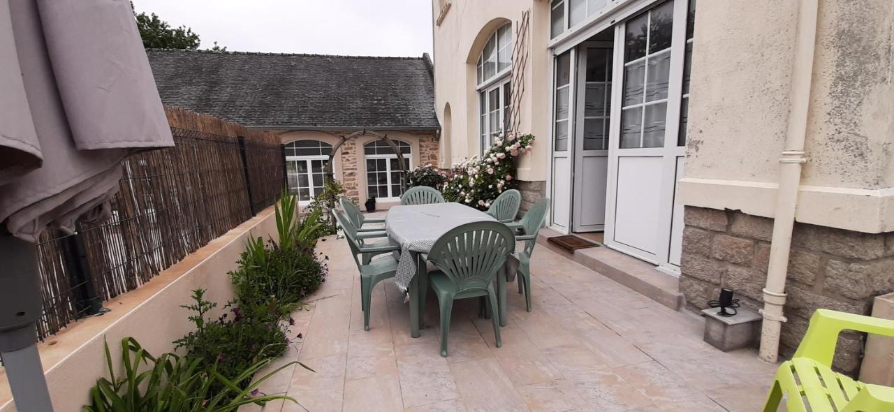 12 Rdc Appartement 2 Chambres Jardin Terrasse Plonéour-Lanvern Exterior foto